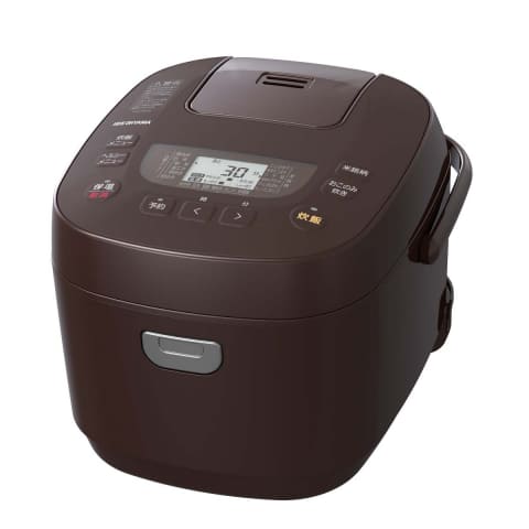 糖質10%オフごはんが炊ける、アイリスオーヤマの「銘柄炊き炊飯器