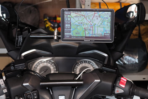 パナソニックのポータブルカーナビ「Gorilla」をe-bikeに装着!! そして