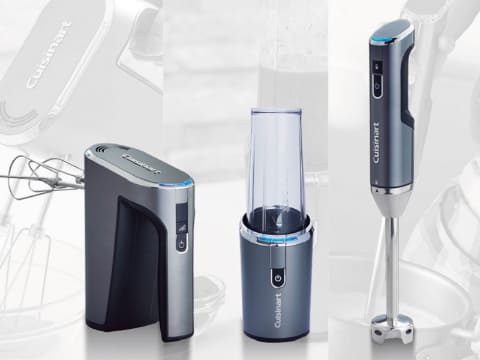 コンセントを気にせず使える、コードレスのハンドブレンダー