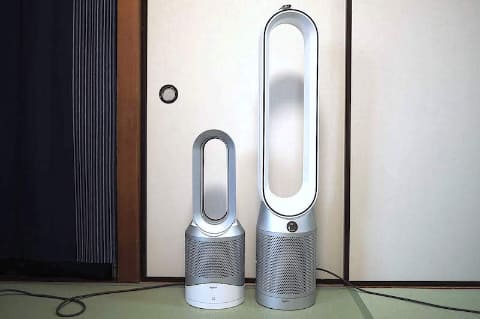 風の当たりが優しく気持ちいい!! ダイソンの空気清浄ファンが家に