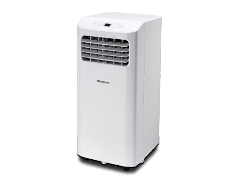 工事の要らないエアコンが超涼しくて快適! 暑～い作業スペースに置いた