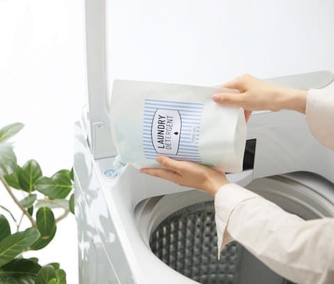 アクア、全機種が洗剤自動投入の全自動洗濯機。超音波で部分洗いも