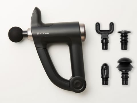 ドクターエア、強力な振動で筋肉をケアする「リカバリーガン PRO
