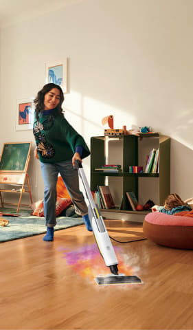 水だけで除菌、ケルヒャー初の家庭用スチームモップ - 家電 Watch