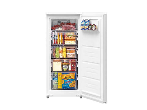 シャープ、冷凍食品や作り置きがたっぷり入る2台目冷凍庫。冷蔵に