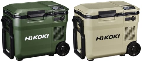 ハイコーキ、持ち運んで冷凍と冷蔵が同時にできる冷温庫 - 家電 Watch