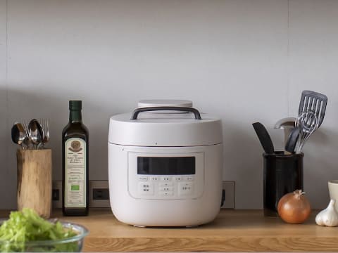 シロカ、6人分を調理できる大容量の電気圧力鍋「おうちシェフPRO L
