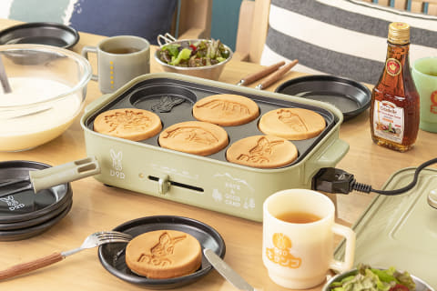 BRUNO、家でもアウトドア気分の小さめホットプレート。DODコラボ