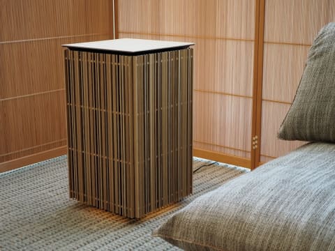 隈研吾デザイン、55万円のシャープ空気清浄機 - 家電 Watch