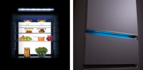 アクア、冷凍2段の冷蔵庫 デザインと省エネ性が向上 - 家電 Watch