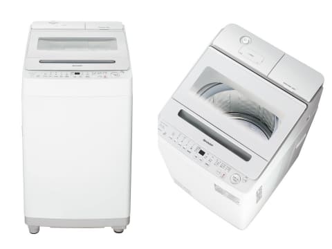シャープ、容量8kgの縦型洗濯機にも洗剤自動投入機能 - 家電 Watch