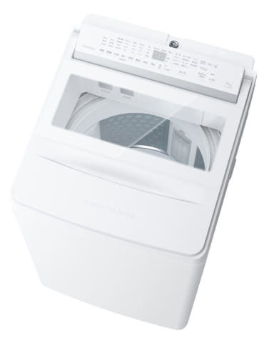 東芝、ウルトラファインバブル洗濯機 タテ型でも出し入れしやすい