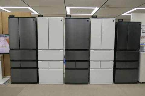 シャープの冷蔵庫、カットネギ凍らせてもくっつかない「パラパラ冷凍