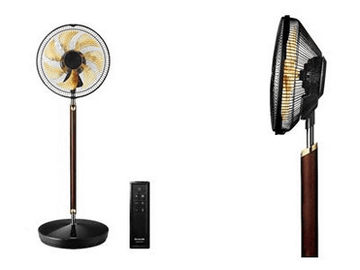 パナソニック、創風機「Q」の越前漆モデルを100台限定で発売～首振り