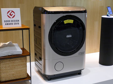 初めてのドラム式にも。東芝からシンプル機能の洗濯乾燥機 - 家電 Watch
