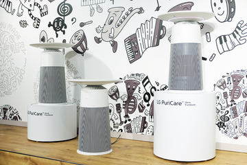 シナモロールがかわいいLGの空気清浄機 - 家電 Watch