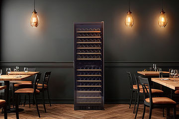 横置きタイプで冷蔵庫の上に設置できるワインセラー「俺のワイン