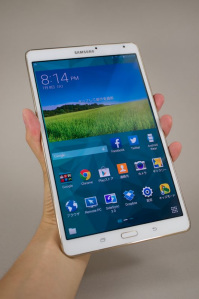 GALAXY Tab S」8.4インチモデル、ファーストインプレッション] 色彩