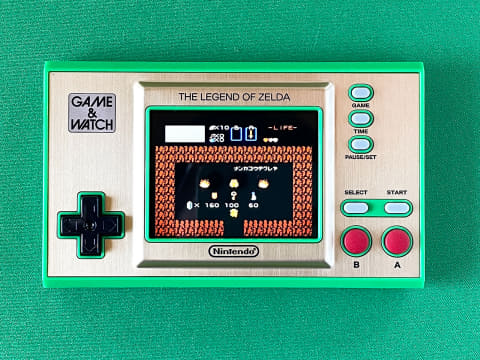 任天堂の最新携帯ゲーム機！ 「ゲーム&ウオッチ ゼルダの伝説