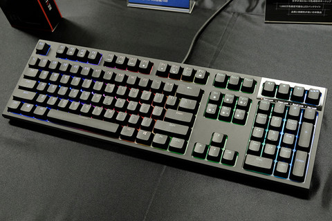 東プレ、“キー入力を判定する深さ”を変更できるゲーミングキーボード