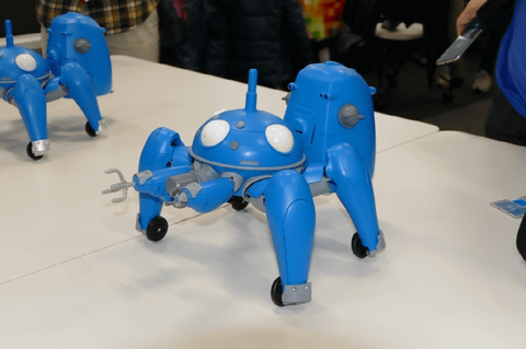Cerevo、攻殻機動隊に登場する「1/8 タチコマ」を6月に発売 ～情報を