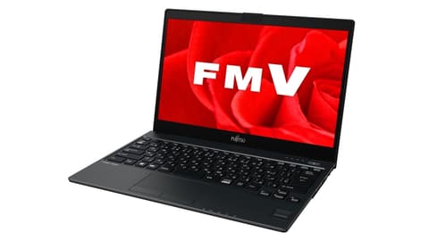 富士通、13.3型世界最軽量クラムシェルを4コア/8スレッド/メモリ8GBに