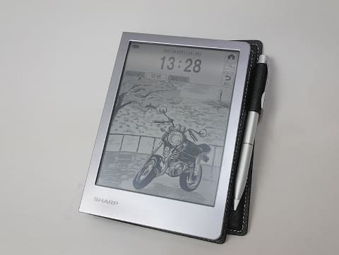 シャープ、5,000ページ保存可能になり処理が高速化した電子ノート「WG