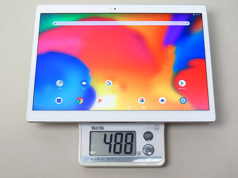 やじうまミニレビュー】安価な10.5型AMOLEDディスプレイ搭載タブレット