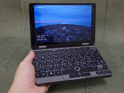 Hothotレビュー】Core m3-8100Y搭載モデルで8型2in1「CHUWI MiniBook