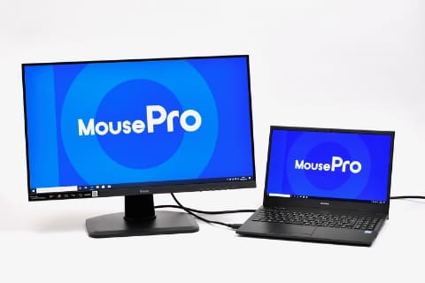 モバイルノートだと文字が読みにくい? 27型液晶ならその文字は4倍