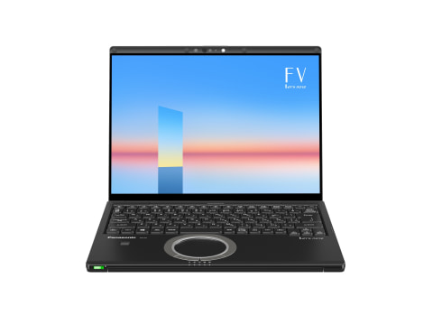 大型ホイールパッド搭載のレッツノート「FV1」。14型で0.999kgから