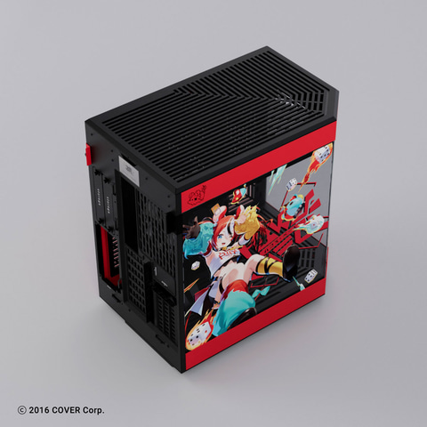 パーツがよく見えるケース「HYTE Y60」に「Hakos Baelz」コラボモデル