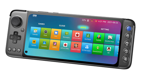 天空、コントローラが交換できる6.8型Androidゲーム機「GPD XP Plus
