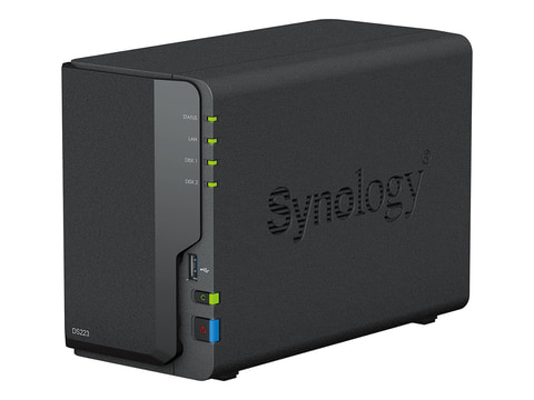Synology、M.2 SSDキャッシュやドライブ拡張にも対応の2ベイNASキット