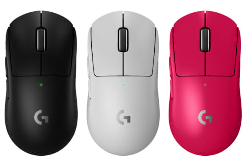 ロジクール、60gの無線ゲーミングマウス「PRO X Superlight 2」。高