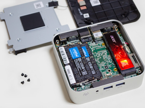 西川和久の不定期コラム】小型筐体にRyzen 9と32GB/2TBを詰め込んだ10