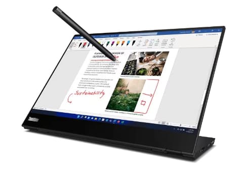 2,240×1,400ドット対応でペンも使える14型モバイルモニター