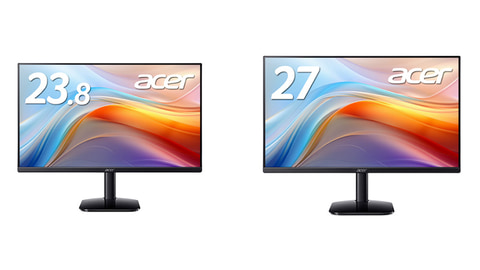 日本エイサー、120Hz表示対応のIPSモニター4機種 - PC Watch