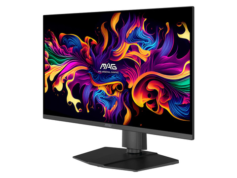 MSI、量子ドット有機EL採用で240Hz対応の26.5型WQHDゲーミングモニター