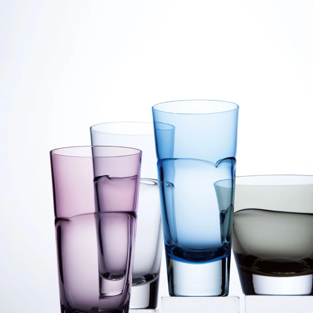 GLASS＆TEA TIME BOX / Sghr / クリアー＆カーボンブラック