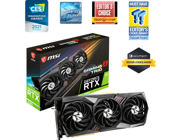 グラフィックボード・グラボ・ビデオカード MSI GEFORCE RTX 3080 10G