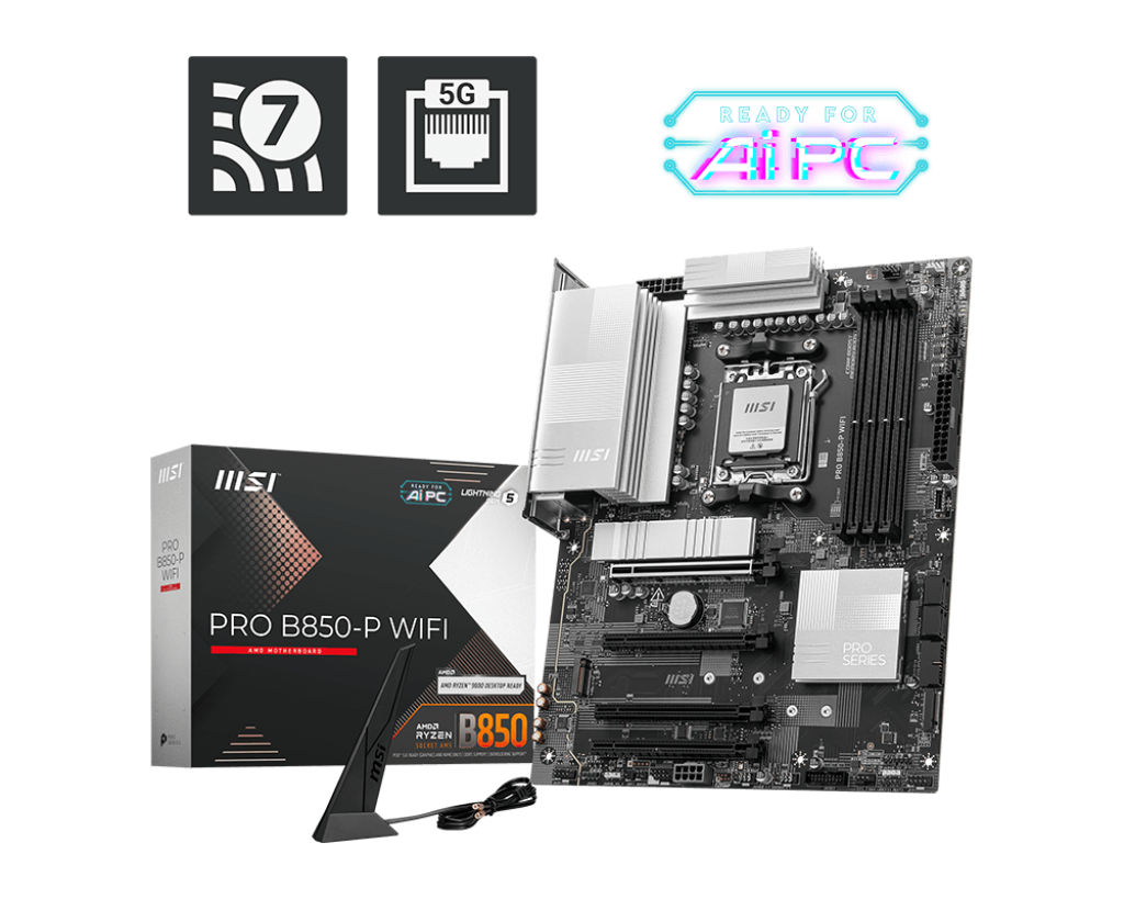PRO B850-P WIFI | PRO Series Motherboards｜Best Motherboard for AI