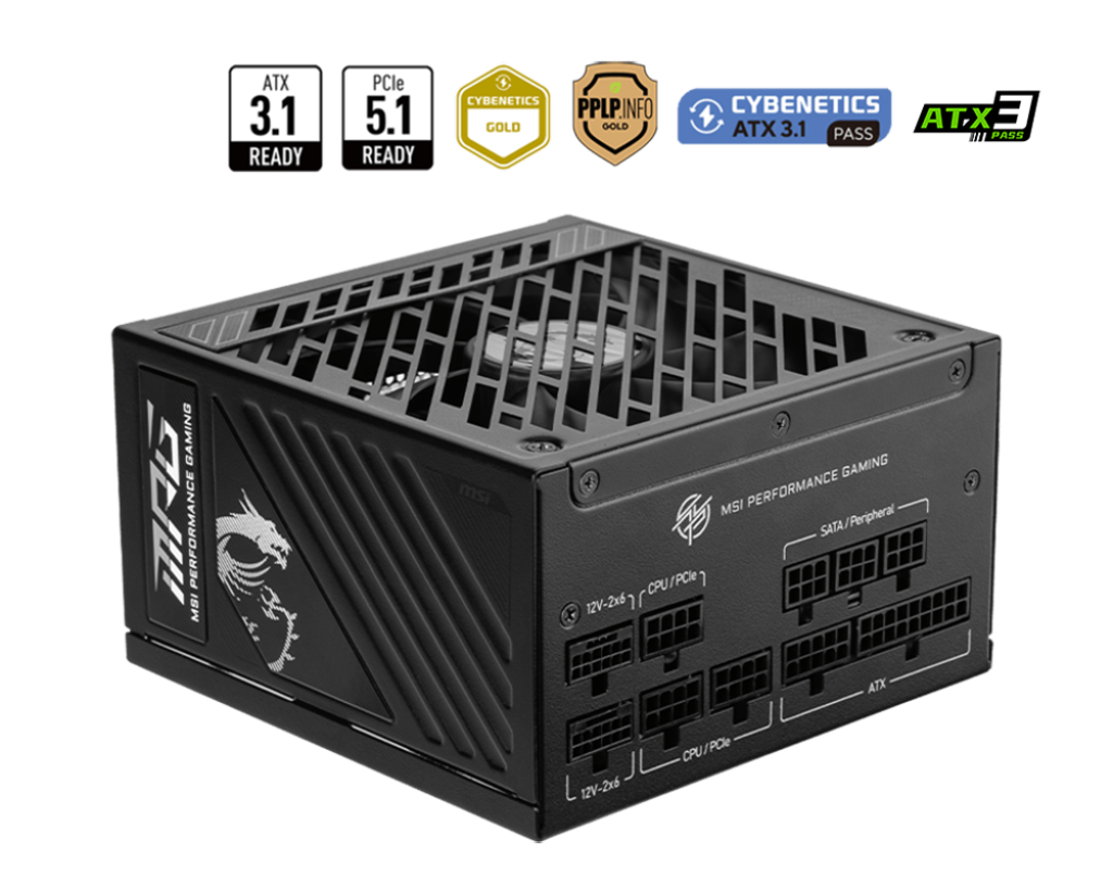 MPG A1000GS PCIE5 | Power Supply｜MSI