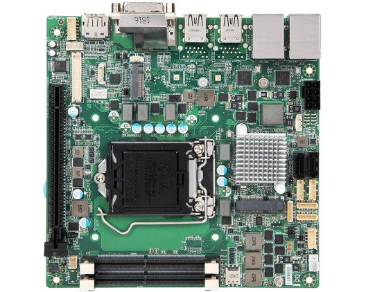 Mini-ITX with 7th/6th Gen Intel® Kaby Lake/Skylake Processor with