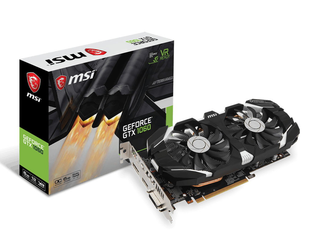 Specification GeForce GTX 1060 6GT OC | MSI Canada