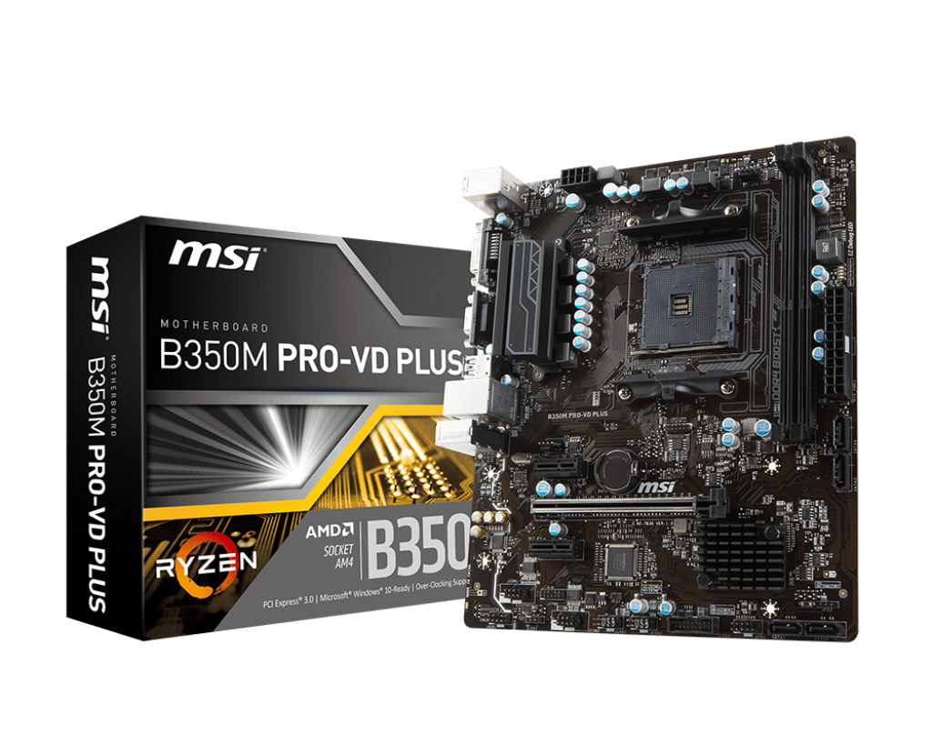 Specification B350M PRO-VD PLUS | MSI USA
