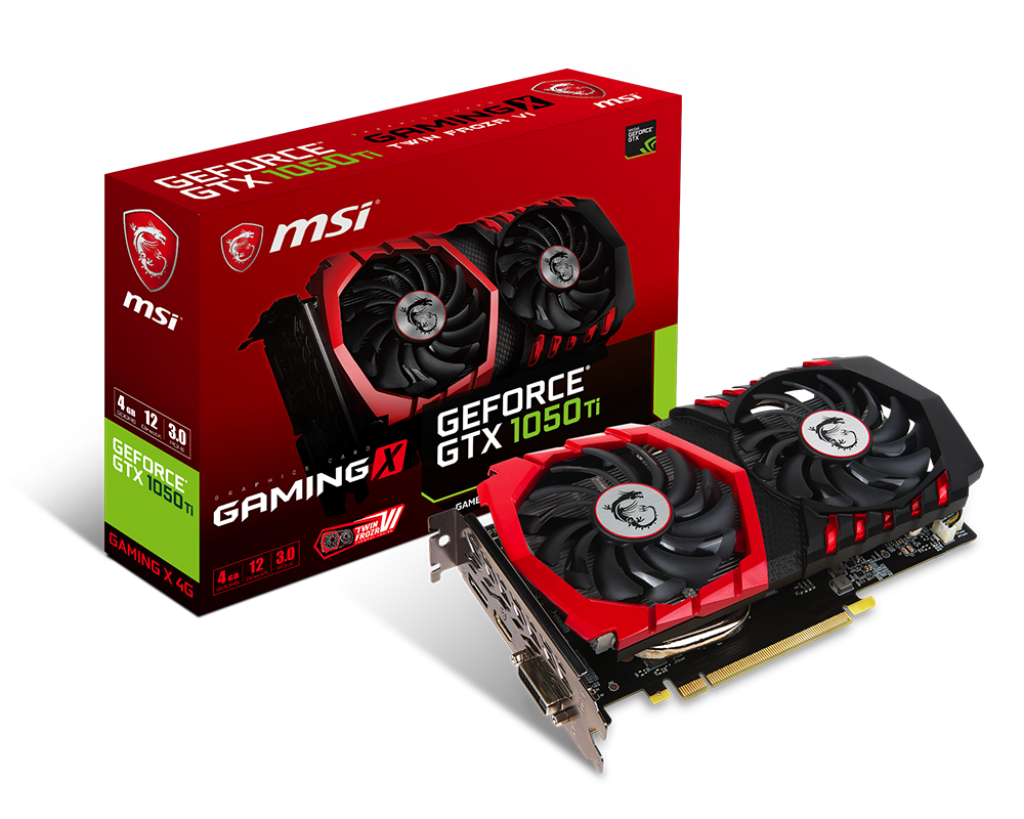 MSI MSI GTX 1050 Ti グラフィックボード取る前に動作確認済み