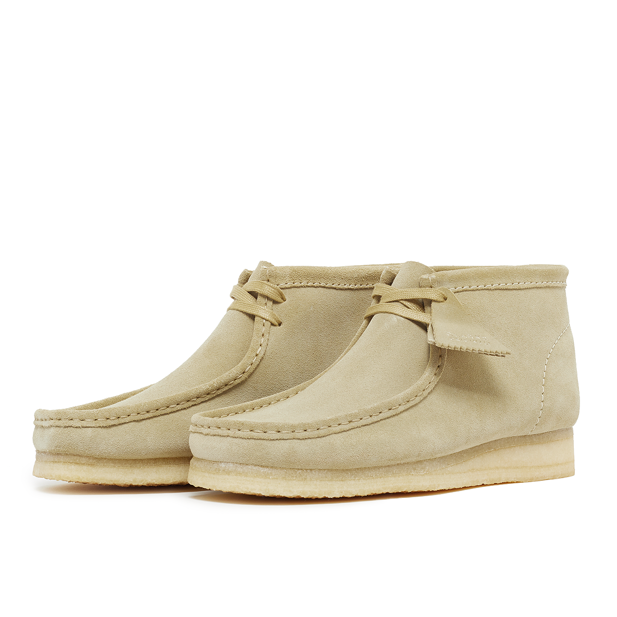 Buy Clarks Wallabee Boot in beige | 26155516 | solebox