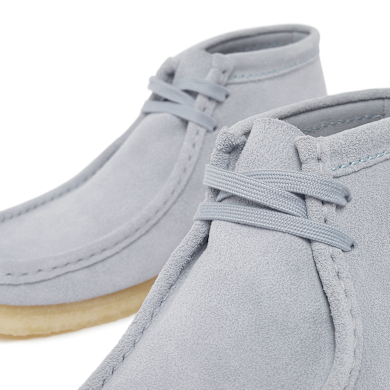 Buy Clarks Originals Wmns Wallabee Boot in blue | 26176563 | solebox