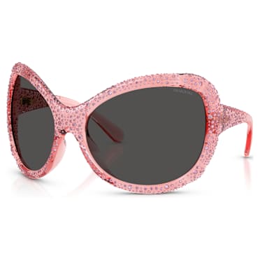 Pink Sunglasses for Men and Women with Crystals | Swarovski